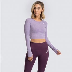 DOYOUEVEN Air Seamless Cropped Longsleeve Top